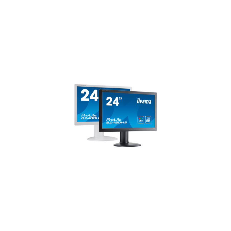 iiyama ProLite XUB2497HSN-B2, Full HD, USB-C, kabel, zwart